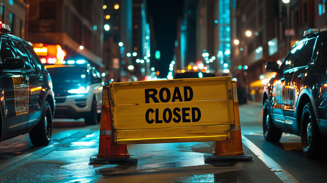 Carretera de Florida cerrada durante horas después de que el conductor de un camión volquete dejara la plataforma levantada y chocara contra un puente