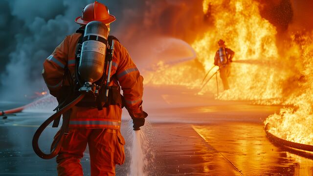 Un incendio masivo destruye el tejado del Centro de Tratamiento Fairwinds