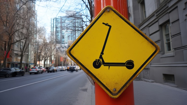 Ciclista herido en choque con conductor de scooter