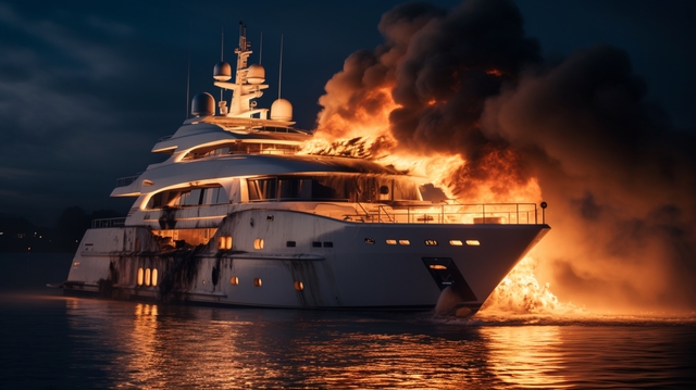 Yate de 52 pies se incendia en la Marina de Miami Beach; no se reportan heridos