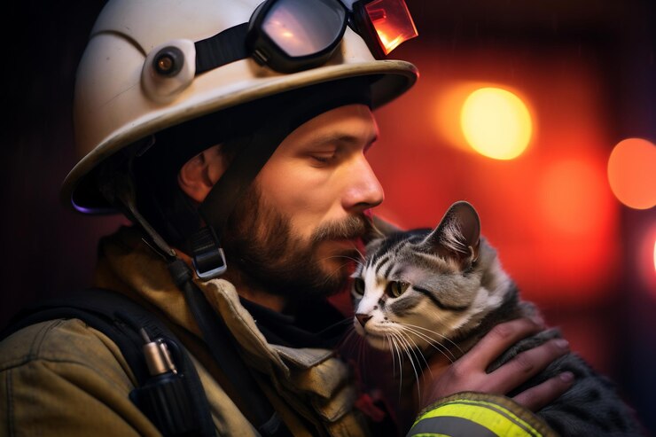 Incendio en rescate de animales con hasta 60 gatos dentro en Lealman