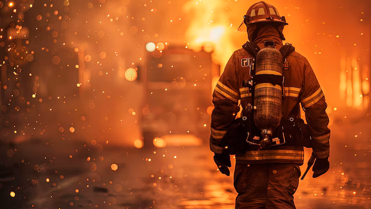 Los bomberos de ACFR rescatan al conductor de un vehículo accidentado