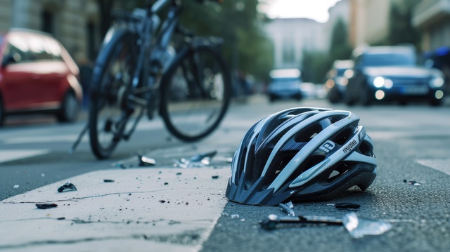 Un ciclista trasladado al hospital tras un accidente en Clearwater