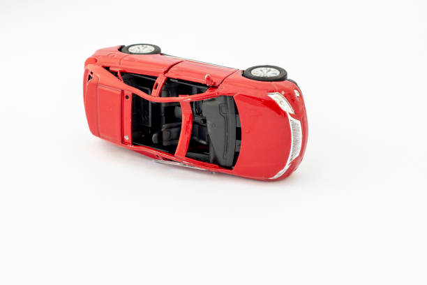 Conductor herido en un accidente con vuelco en Hollywood