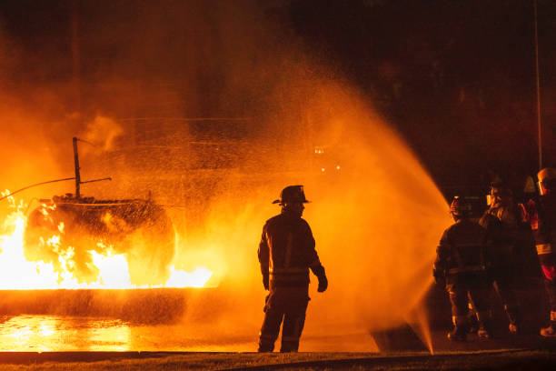 Un barco se incendia el sábado por la mañana en Port Charlotte