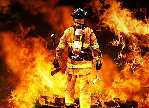 Un bombero fuera de servicio entra en una lavandería de Ocala y apaga el fuego de una secadora
