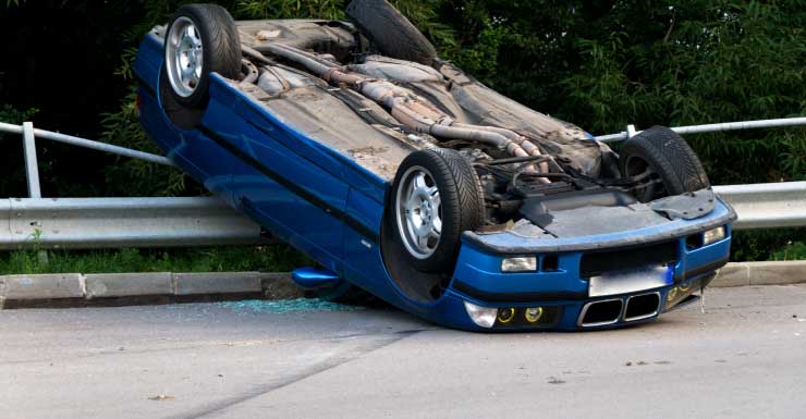 ALERTA DE TRÁFICO Accidente con volcadura causa congestión en la I-4 en el condado de Volusia.