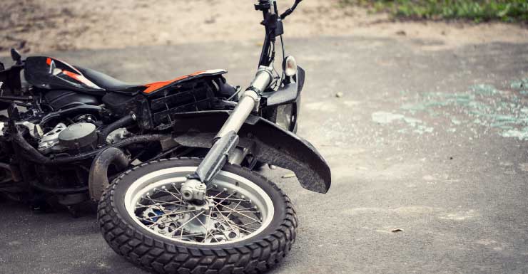 Accidente de motocicleta en Krome Avenue deja 1 muerto y 1 en estado crítico