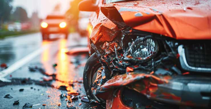 Choque en Forest Hill Blvd East bloquea carriles durante la hora pico en West Palm Beach