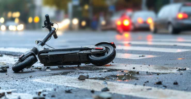Hombre en scooter eléctrico hospitalizado tras accidente en el noroeste de Miami Rescate de Bomberos