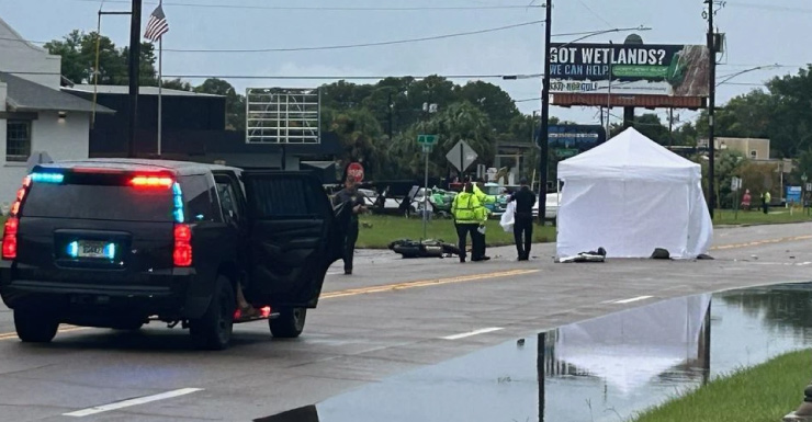 Motociclista muere en accidente matutino en Pensacola