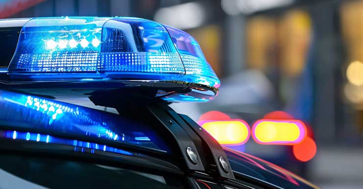 Policía de Carreteras de Florida con pistola Taser derriba a sospechoso de atropello y fuga en la I-95 en North Miami.