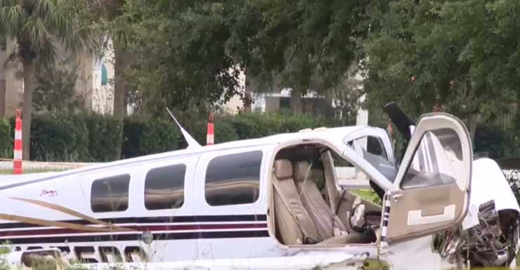 Policía responde a accidente de avioneta en Gulf Shores