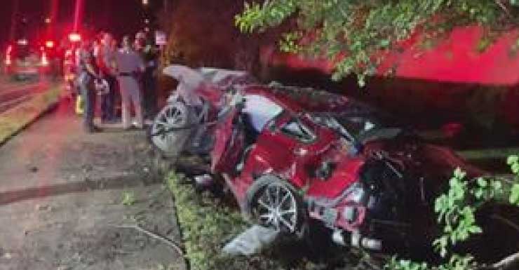 Varias agencias responden a accidente automovilístico en West Highway 98 cerca del puente Hathaway