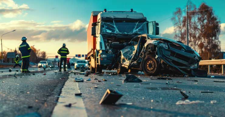 2 muertos cuando Lamborghini Huracan choca por detrás a camión en SR-528 en el condado de Orange