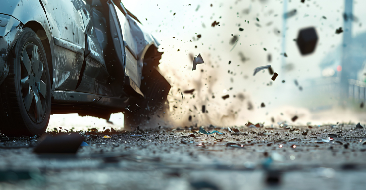 Accidente con heridos en la Turnpike en dirección sur en Lake Worth bloquea el tráfico