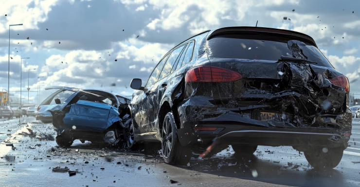 Accidente de tráfico desvía carriles sur en North Tyndall Parkway