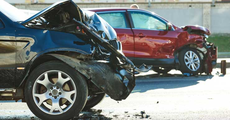 Accidente de varios vehículos en I-95 Sur en West Palm Beach bloquea carriles