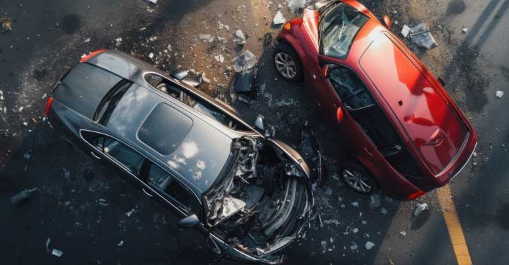 Choque en la I-95 Norte en West Palm Beach bloquea carriles