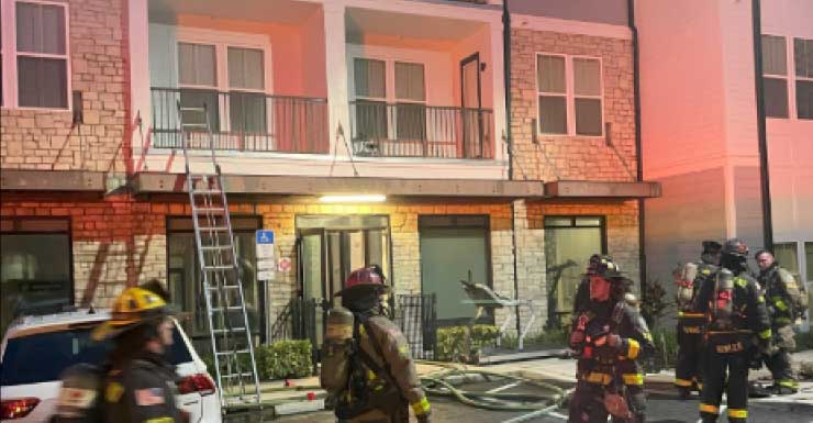 Cinta de correr de gimnasio se incendia en complejo de apartamentos en Maitland, residentes evacuados funcionarios