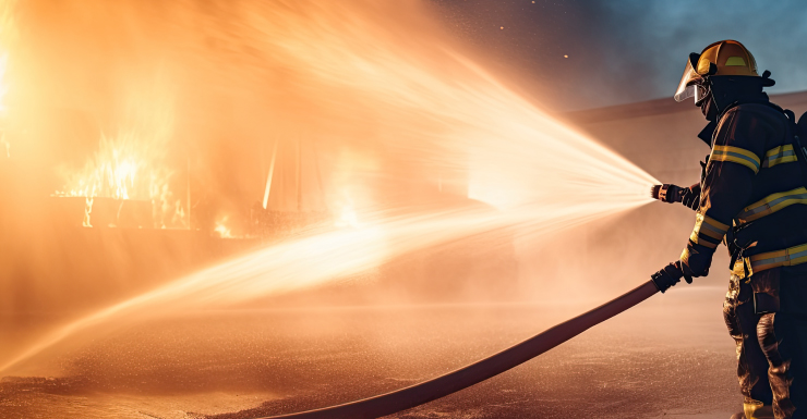 Furgoneta móvil de peluquería en Fort Myers destruida en incendio repentino