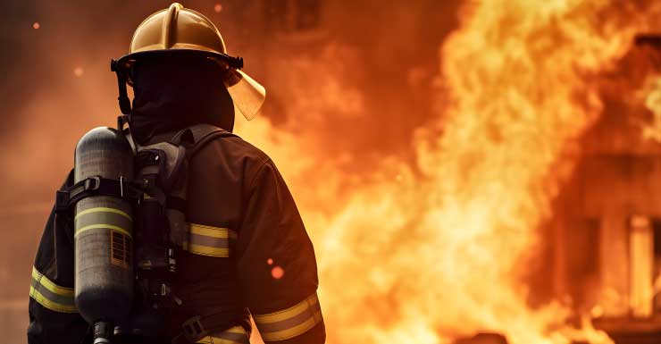 Hombre y bombero hospitalizados tras incendio en vivienda de 12 habitaciones en Lealman