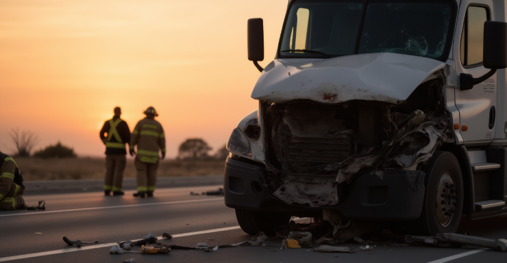 I-95 NB al norte de IGP cerrada por 2 horas el lunes tras accidente de camión con fuga de combustible