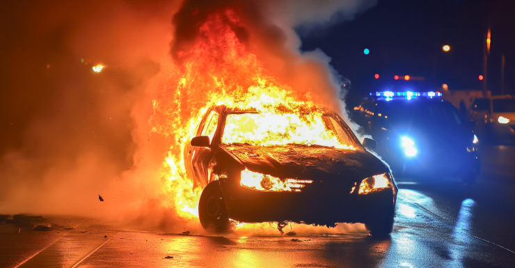 Incendio de múltiples vehículos en Christo’s está bajo investigación