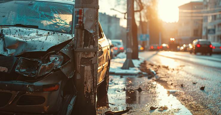 Mujer de 85 años fallece tras chocar su auto contra un poste de servicios públicos en Boynton Beach