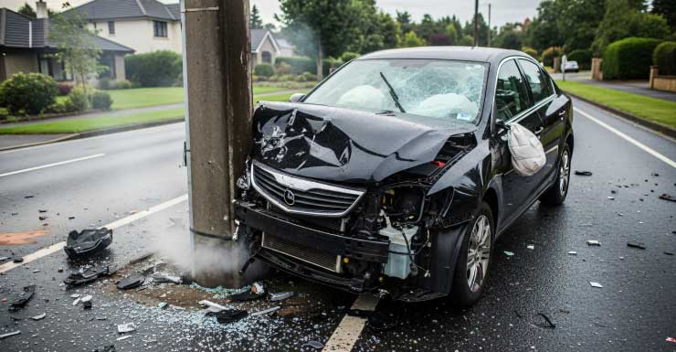 Mujer de Bradenton muere tras chocar contra dos postes