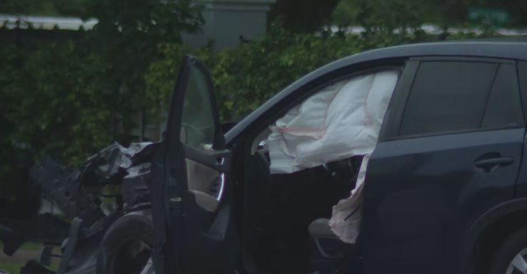 Oficial de policía de Pembroke Pines herido en accidente con tres vehículos