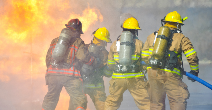 Perro rescatado de incendio en vivienda en Rotonda West