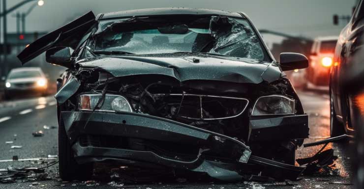 Tres gravemente heridos cuando un auto sale volando de una autopista mojada a 100 mph, dice la Patrulla de Caminos de Florida
