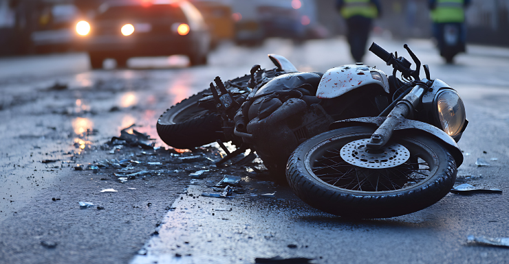 Una persona trasladada como alerta de trauma tras accidente de motocicleta en el condado de Lee