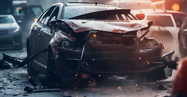 Accidente causa congestión en el tráfico hacia el sur en la autopista de Florida en Clermont