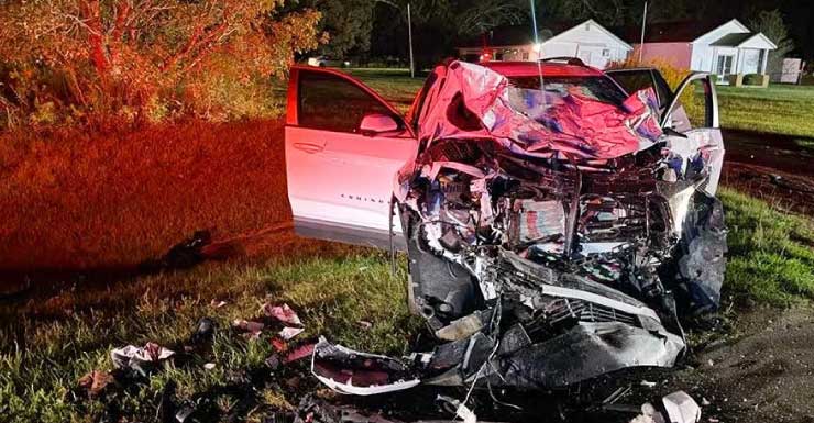 Accidente con incendio en el condado de Escambia deja un muerto y tres heridos