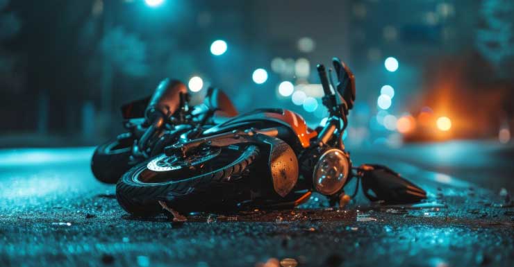 Accidente de motocicleta en el condado de Bay envía a una mujer embarazada al hospital