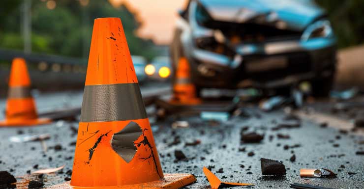 Accidente de tránsito bloquea la carretera 20 en Bristol; se reportan heridos