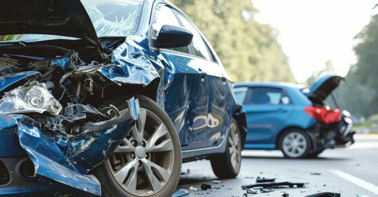 Accidente de tránsito causa bloqueo en la carretera Hwy 20 en Youngstown