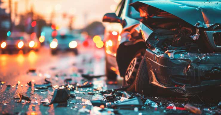 Accidente de tránsito causa bloqueo vial en Hwy 231 y Hwy 2301