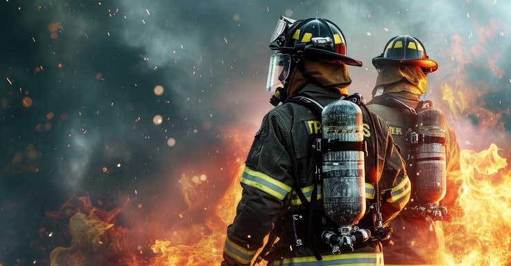 Bomberos responden a incendio residencial en Bonita Springs durante la madrugada