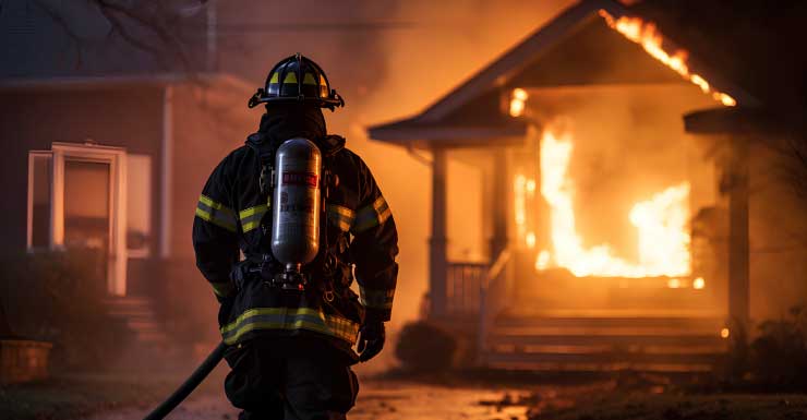 Casa en el condado de Citrus se incendia causando daños estimados en $268,000