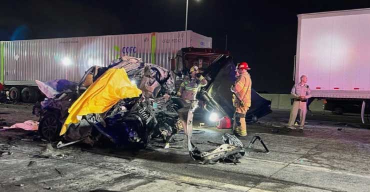 Funcionario conductor de camión involucrado en accidente mortal en Florida reprobó repetidamente los exámenes de manejo.