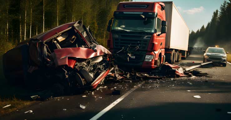 Hombre de Chiefland muere tras chocar con un camión de carga