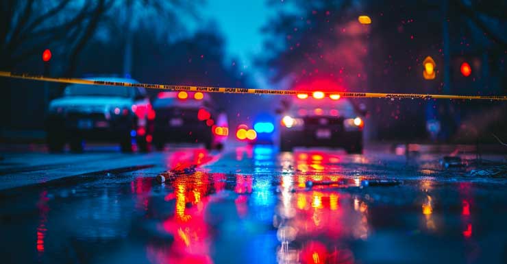 Hombre encontrado con herida de bala en el pecho en el jardín de una casa en el vecindario Montclair del condado de Escambia
