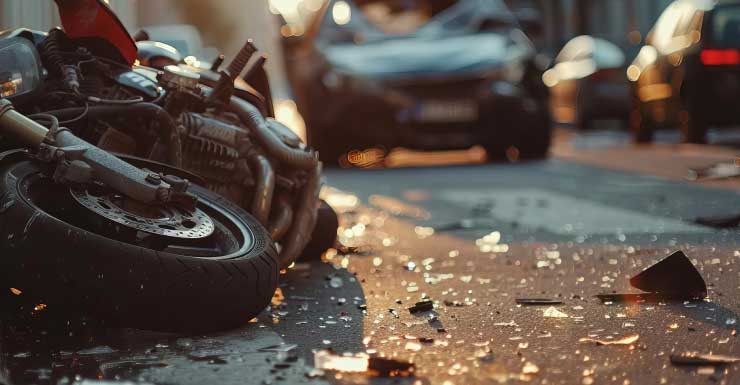 Hombre muere en el Westside de la ciudad tras choque entre motocicleta y camión JSO