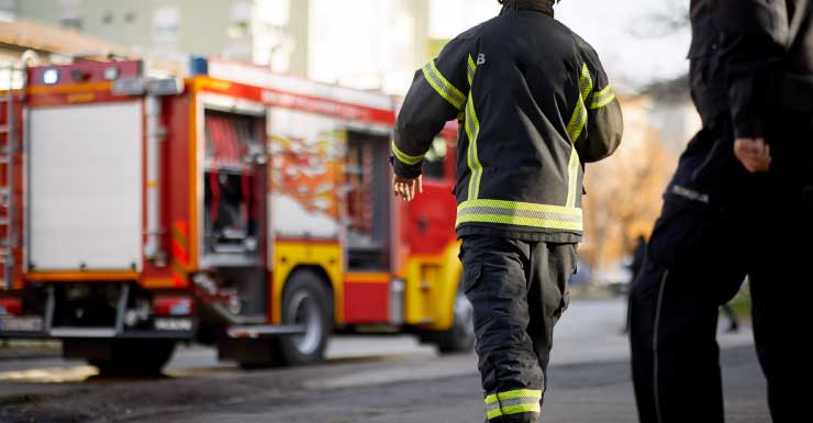 Incendio en el hueco de un ascensor en el edificio de Florida Blue cerró temporalmente Riverside Avenue