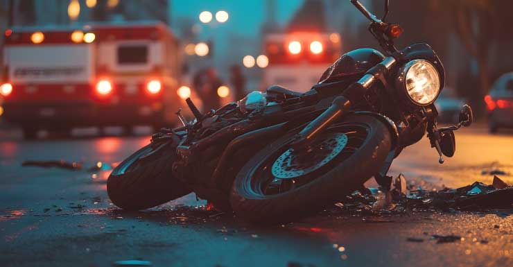Motociclista muere tras perder el control y chocar contra el costado de un camión en New Kings Road con Trout River Boulevard Patrulla de Caminos de Florida