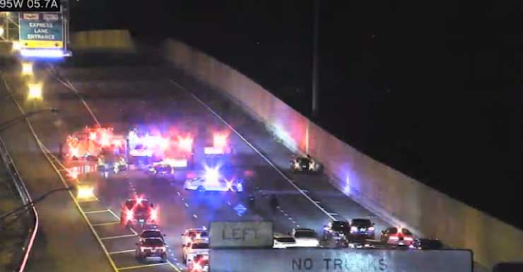 Todas las vías hacia el sur en el Puente Buckman reabiertas.
