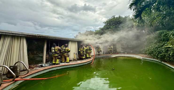 Una persona evaluada tras incendio en vivienda del noreste de Miami-Dade